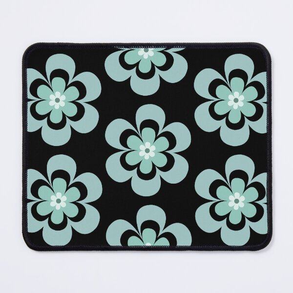 Item preview, Mid Century Modern Sage Green Mod Floral Graphic designed and sold by Jyoti-Quotes.