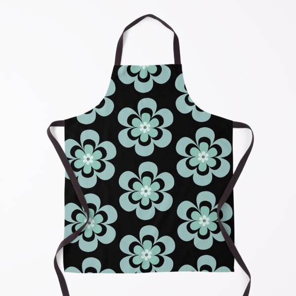Item preview, Mid Century Modern Sage Green Mod Floral Graphic designed and sold by Jyoti Digital Artist.