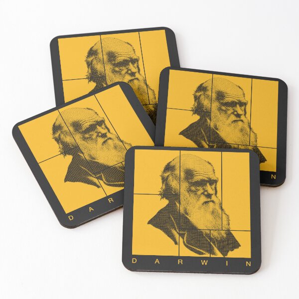 Item preview, Copy of Charles Darwin halftone portrait designed and sold by CMYKStudio.