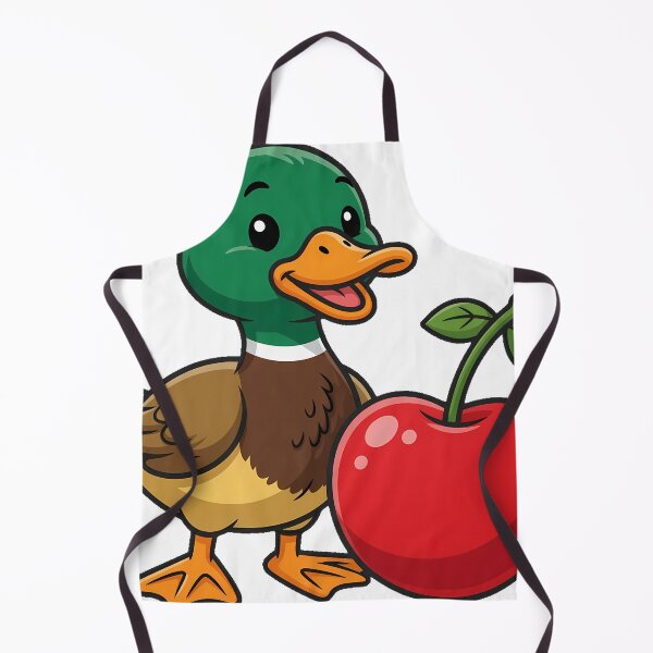 Item preview, Duck with Cherry designed and sold by pumsquare.