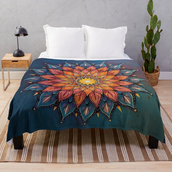 Item preview, Sacred Geometry Flower Of lIfe Mandala designed and sold by GaffaDesigns.