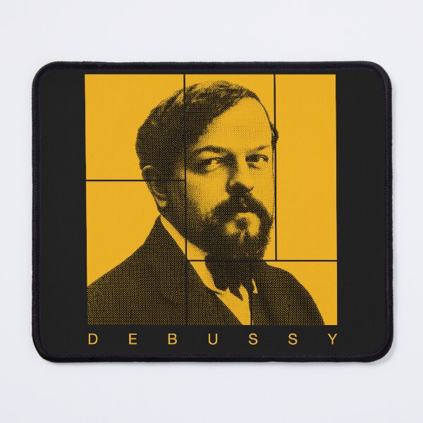 Item preview, Copy of Claude Debussy halftone portrait designed and sold by CMYKStudio.