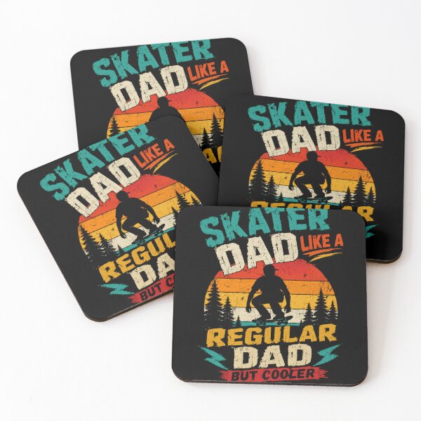 Item preview, Skater Dad Like A Regular Dad But Cooler Skateboarding Father designed and sold by SkeletonsDanger.
