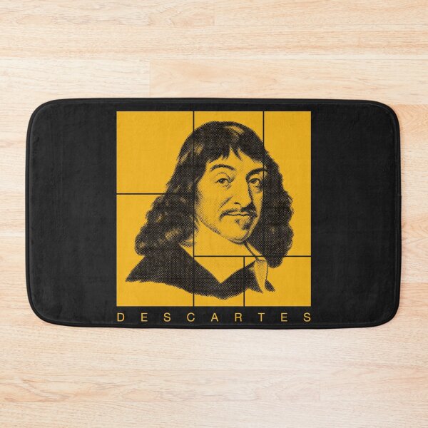 Item preview, René Descartes halftone portrait designed and sold by CMYKStudio.
