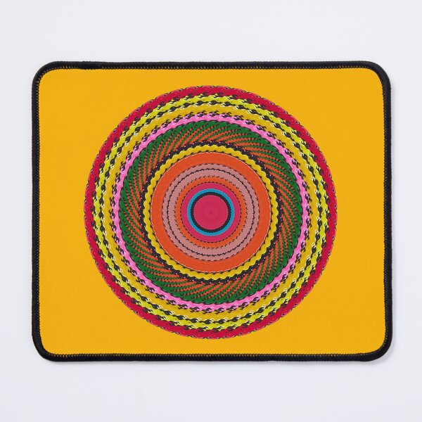 Item preview, Multicolored Circle XVI designed and sold by Gluecknika.