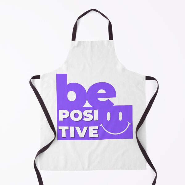Item preview, Be Positive Smiley Face T-Shirt Motivational Good Vibes Gift Purple Graphic Tee designed and sold by oonproducts.