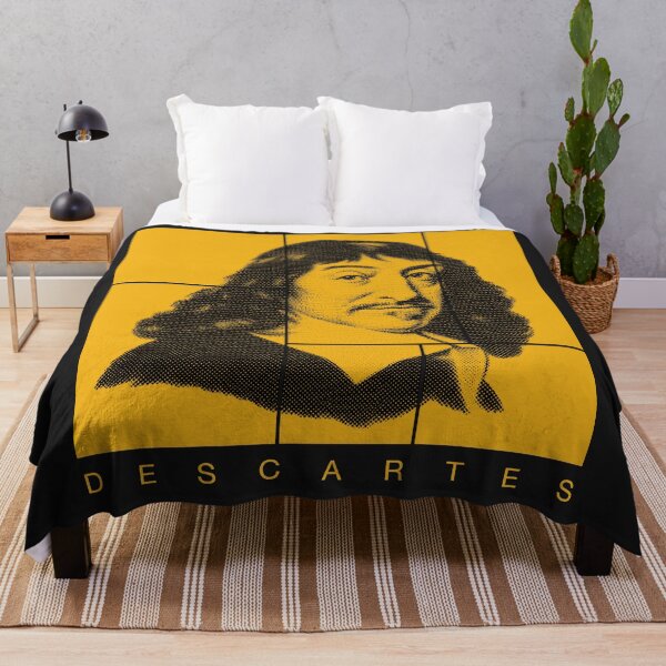 Item preview, René Descartes halftone portrait designed and sold by CMYKStudio.