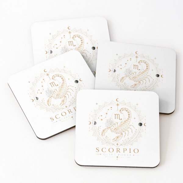 Item preview, Scorpio Zodiac | Quiet Power | Celestial Boho Astrology Design designed and sold by CalmMandala.