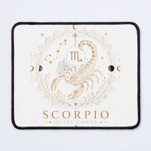 Item preview, Scorpio Zodiac | Quiet Power | Celestial Boho Astrology Design designed and sold by CalmMandala.