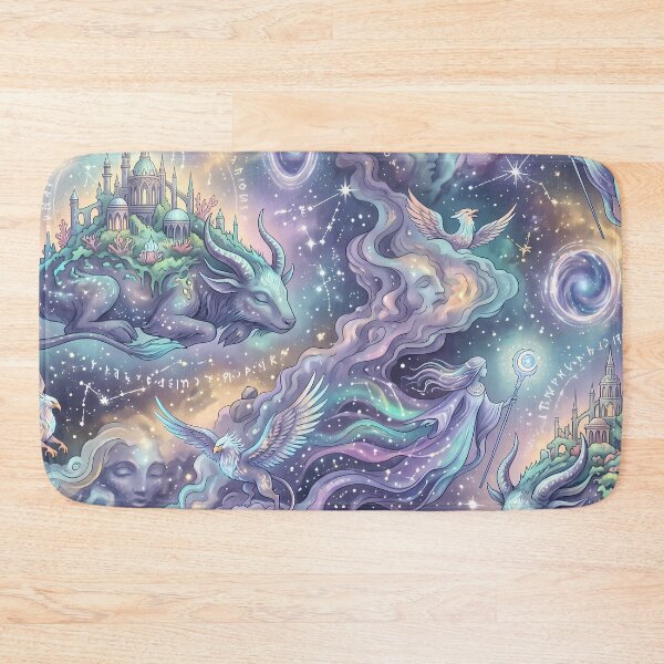 Item preview, Sleep Peace Fantasy RPG Pixel Art Seamless Pattern designed and sold by ART ATTACK ZONE.
