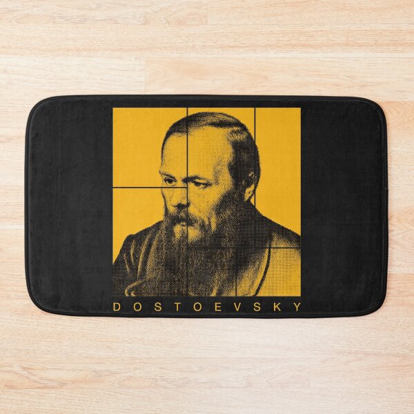 Item preview, Dostoevsky halftone portrait designed and sold by CMYKStudio.