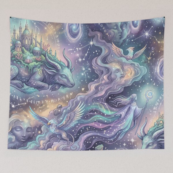 Item preview, Sleep Peace Fantasy RPG Pixel Art Seamless Pattern designed and sold by ART ATTACK ZONE.
