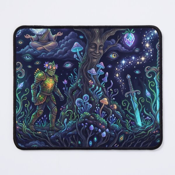 Item preview, Wood Nature Fantasy RPG Pixel Art Seamless Pattern designed and sold by ART ATTACK ZONE.