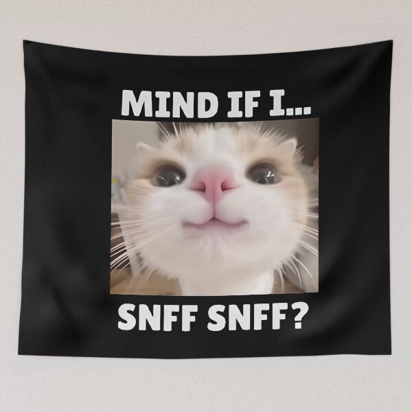 Item preview, Mind If I Funny Cat Meme Internet Humor designed and sold by LASTIQUE-dd.