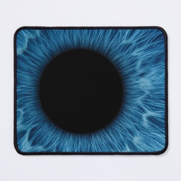 Item preview, Electric Blue Eye Iris Macro - Hypnotic Cosmic Abyss designed and sold by LYAN-STORE.