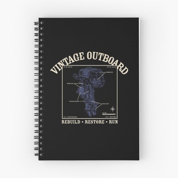 Item preview, Vintage Outboard Motor Blueprint Technical Engine Schematic designed and sold by Enea Kelo.