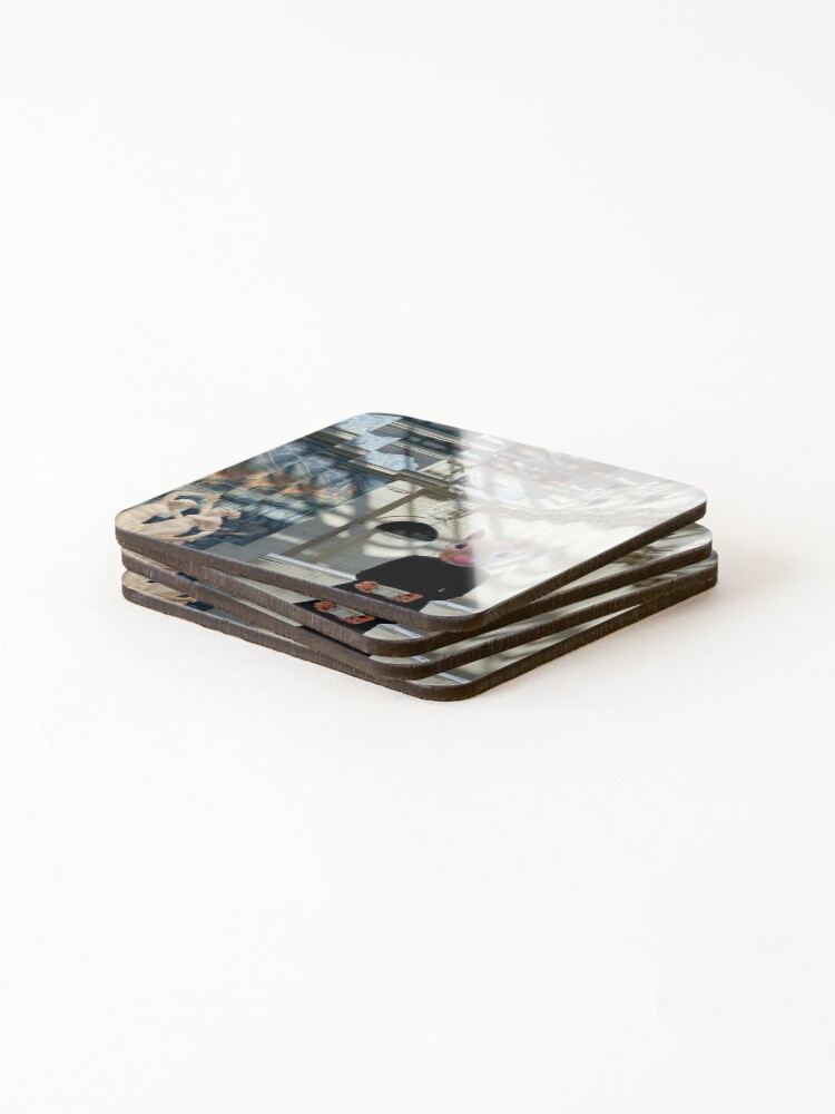 Thumbnail 4 of 5, Coasters (Set of 4), Squirl designed and sold by R-Rayton.