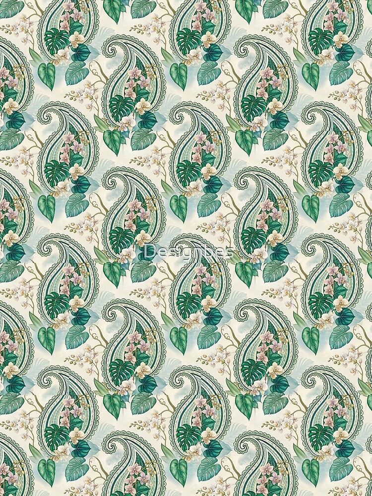 Thumbnail 3 of 3, Scarf, Tropical Reverie designed and sold by Designbes.