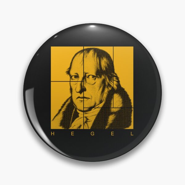 Artikelvorschau, Friedrich Hegel Halbtonporträt entworfen und verkauft von CMYKStudio.