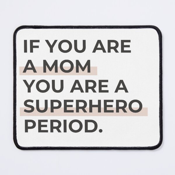 Item preview, Mom Superhero Typography Quote Design designed and sold by Хани.