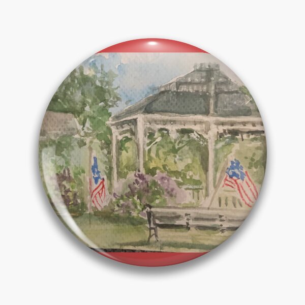 Item preview, 4th of July Gazebo designed and sold by paintingsbyk.
