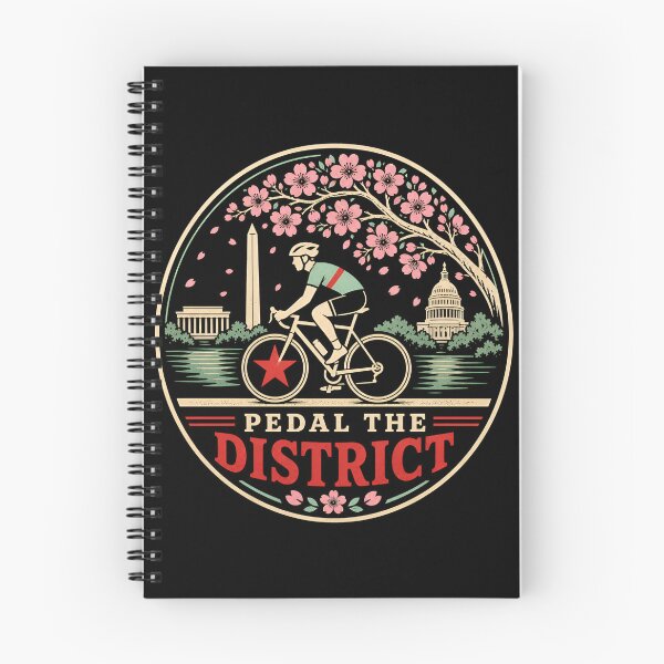 Item preview, Washington DC: Pedal the District in Bloom designed and sold by Fenay Designs.