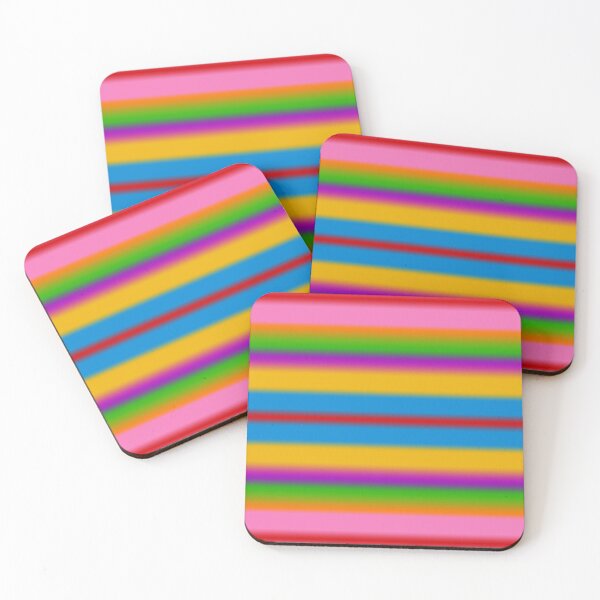 Item preview, Multi-Colored Rainbow Gradient Stripes designed and sold by PatternTitan.