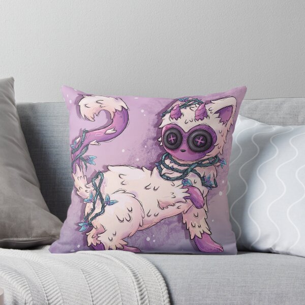 Item preview, Fantasy Creature with Button Eyes - Magenta designed and sold by TinyKatCreative.