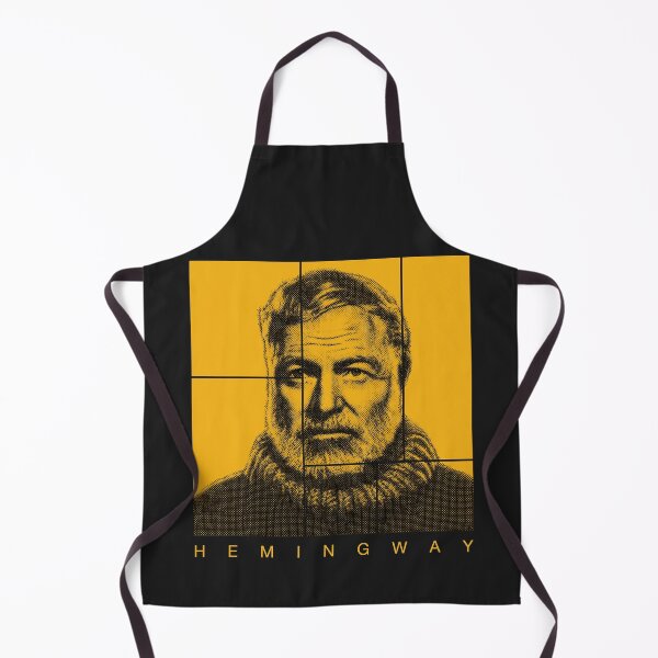 Item preview, Ernest Hemingway halftone portrait designed and sold by CMYKStudio.