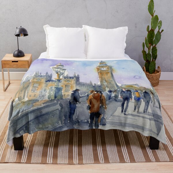 Item preview, Big Ben Westminster Bridge Watercolor designed and sold by caracatita75.