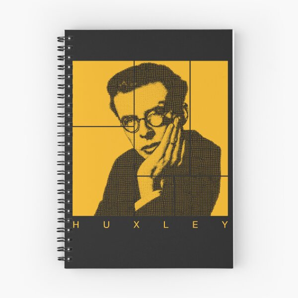 Item preview, Aldous Huxley halftone portrait designed and sold by CMYKStudio.