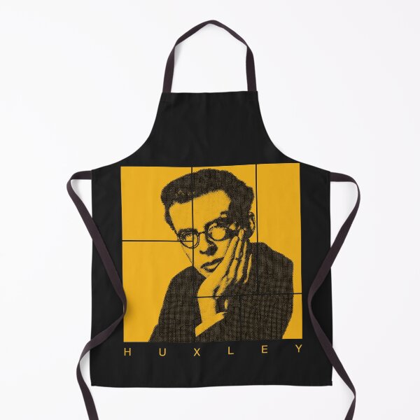 Artikelvorschau, Halbtonporträt von Aldous Huxley entworfen und verkauft von CMYKStudio.