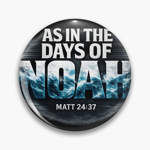 Item preview, As In The Days Of Noah Matthew 24:37 Christian Flood designed and sold by Skotecky.