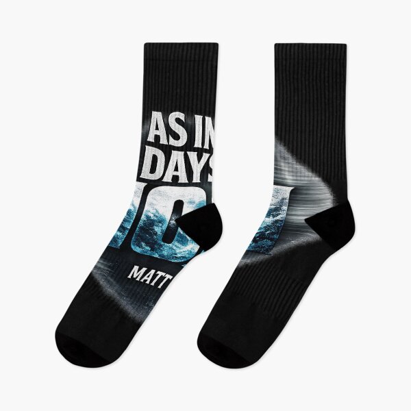 Item preview, As In The Days Of Noah Matthew 24:37 Christian Flood designed and sold by Skotecky.