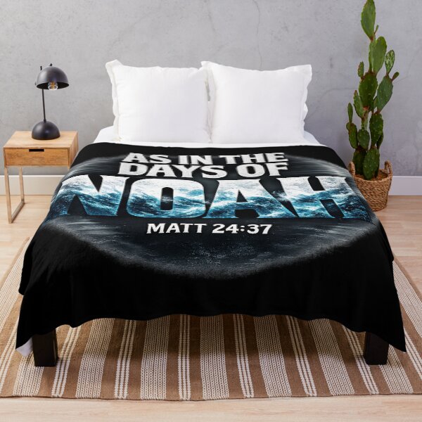 Item preview, As In The Days Of Noah Matthew 24:37 Christian Flood designed and sold by Skotecky.