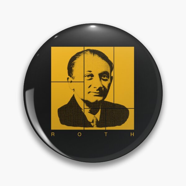 Item preview, Joseph Roth halftone portrait designed and sold by CMYKStudio.