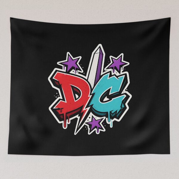 Item preview, Washington DC: Monument Graffiti Pop designed and sold by Fenay Designs.