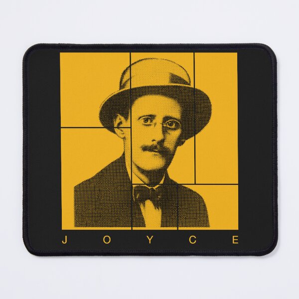 Item preview, James Joyce halftone portrait designed and sold by CMYKStudio.