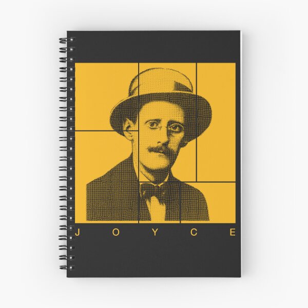 Item preview, James Joyce halftone portrait designed and sold by CMYKStudio.