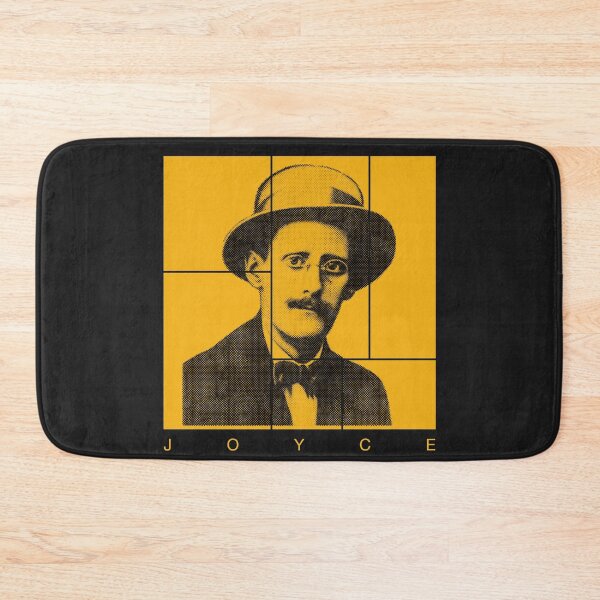 Item preview, James Joyce halftone portrait designed and sold by CMYKStudio.