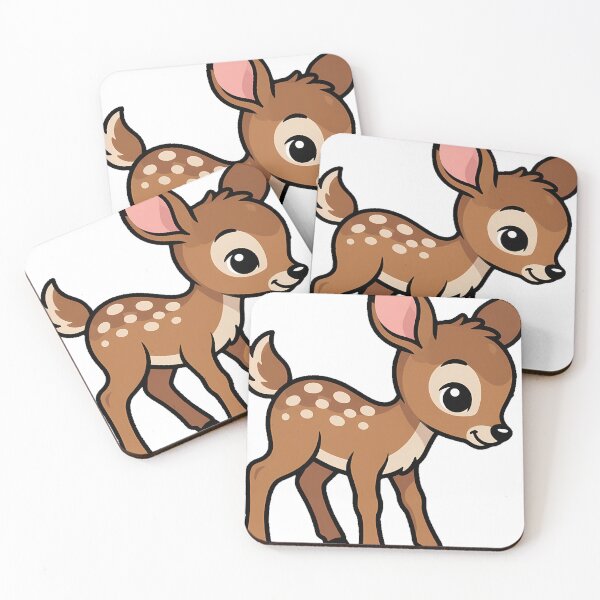 Item preview, Deer Fawn with Apple designed and sold by pumsquare.