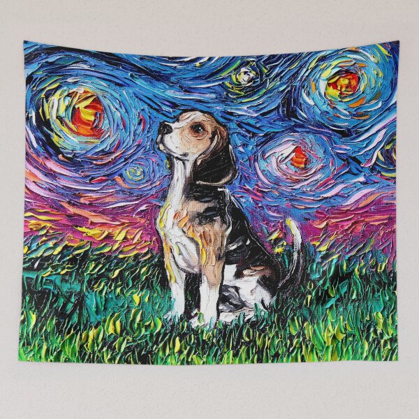 Item preview, Beagle Night designed and sold by AjaTrier.