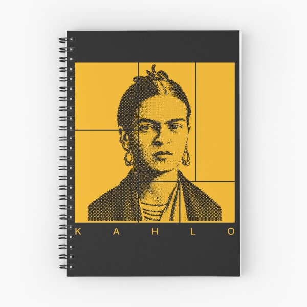 Item preview, Frida Kahlo halftone portrait designed and sold by CMYKStudio.