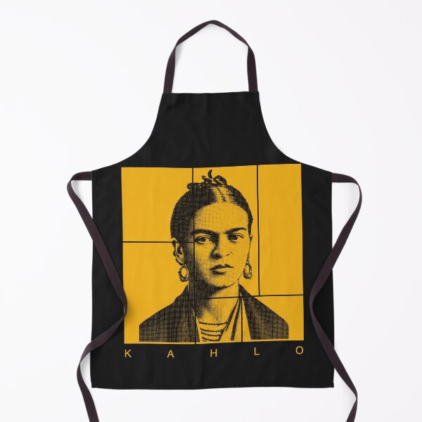Artikelvorschau, Frida Kahlo Halbtonporträt entworfen und verkauft von CMYKStudio.