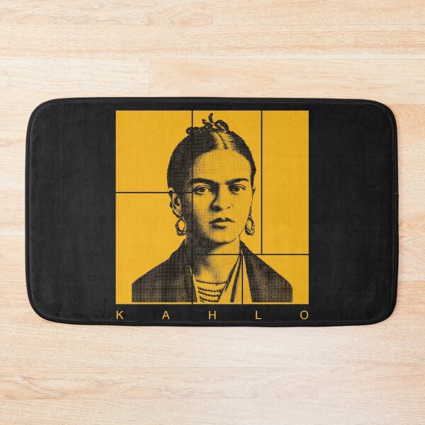 Item preview, Frida Kahlo halftone portrait designed and sold by CMYKStudio.