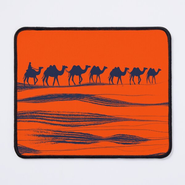 Item preview, Red Desert Camel Caravan designed and sold by IvysCreativityHouse.