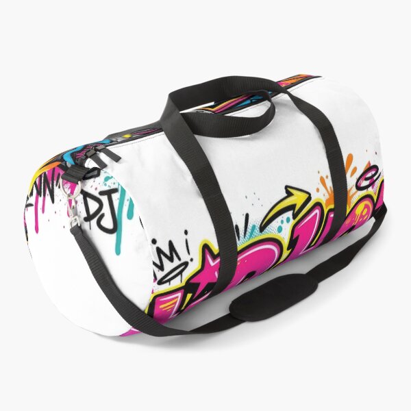 Item preview, Hip Hop Retro Boombox Graffiti Illustration designed and sold by Rahat3344.