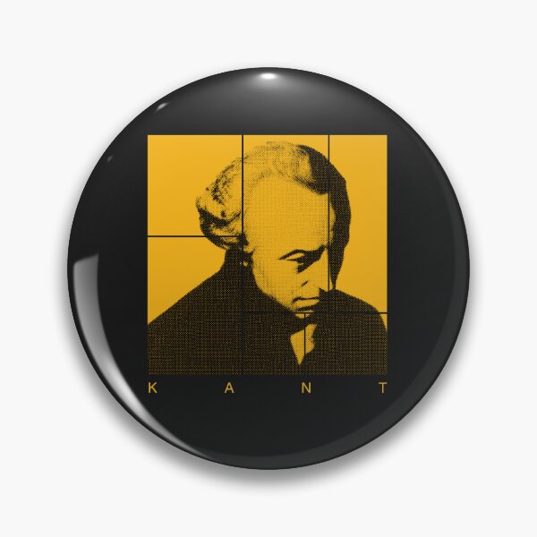 Item preview, Immanuel Kant halftone portrait designed and sold by CMYKStudio.