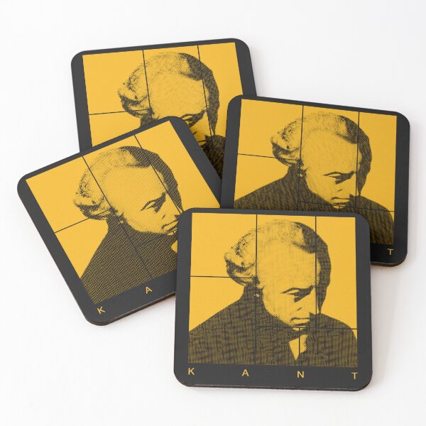Item preview, Immanuel Kant halftone portrait designed and sold by CMYKStudio.