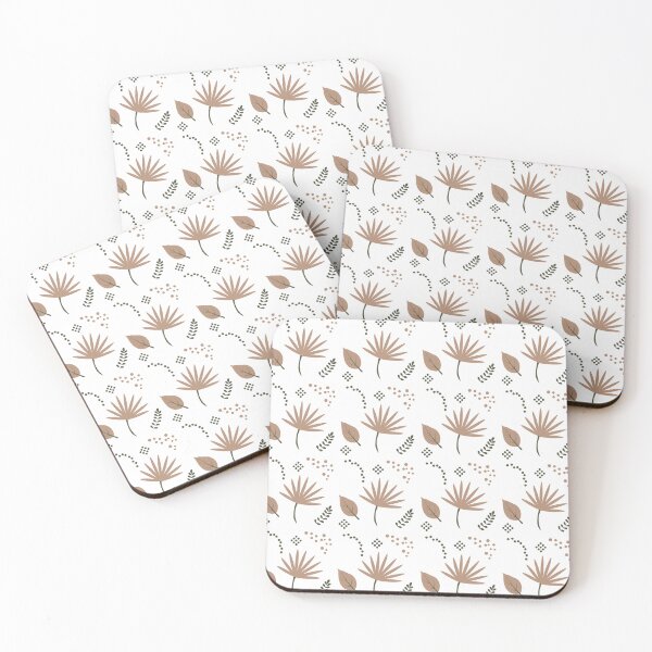Item preview, Minimal Palm Leaves Pattern | Neutral Botanical Design designed and sold by Mammoths.